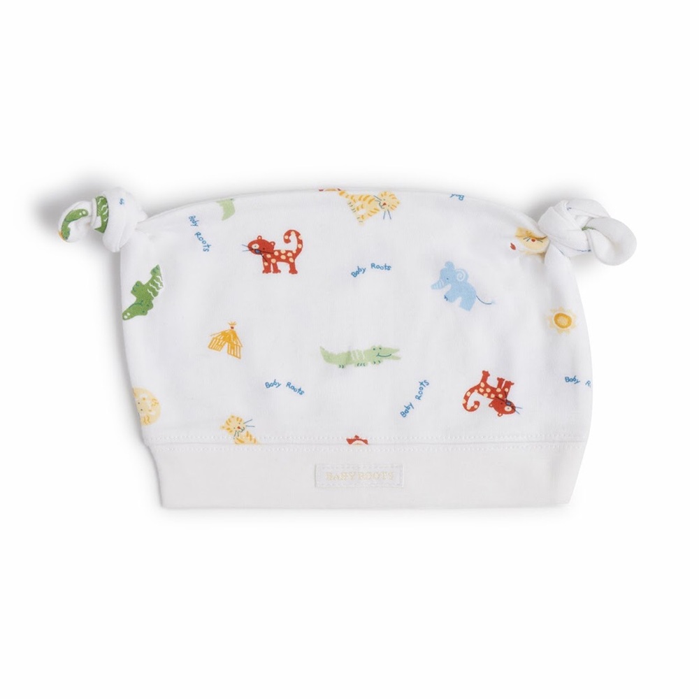 ROOTS BABY ANIMAL DOUBLE KNOTTED TOQUE